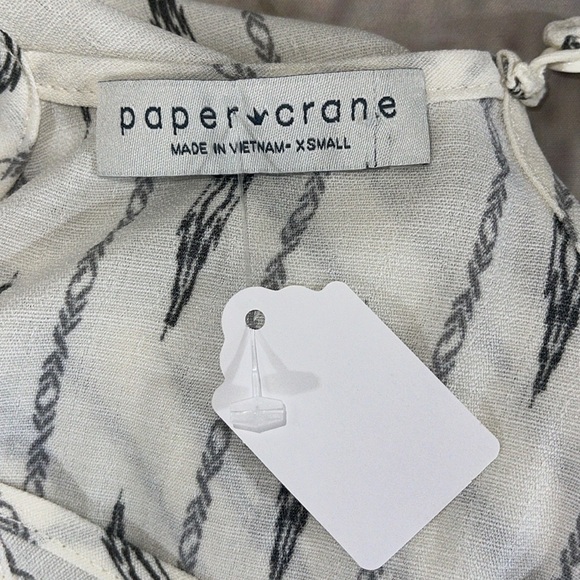 Paper crane blouse XS - Picture 6 of 7